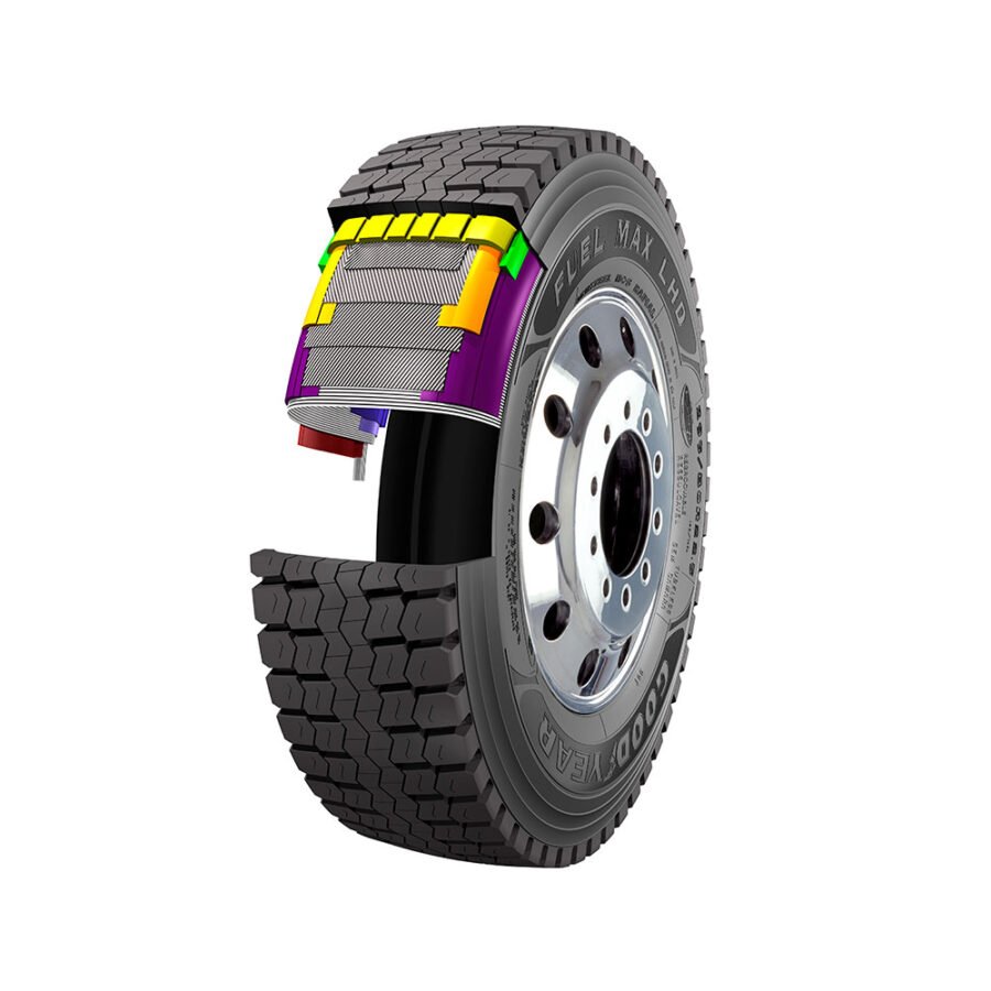 Neumatico Goodyear 295/80 R22.5 FUEL MAX LHD - Imagen 2