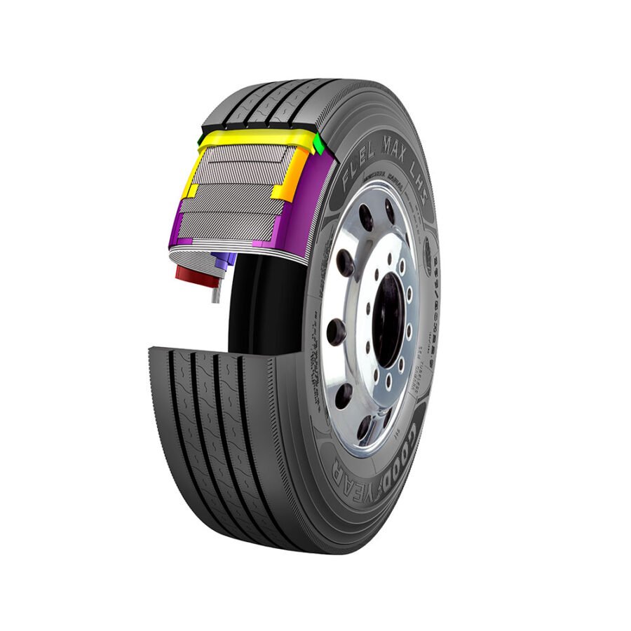 Neumatico Goodyear 295/80 R22.5 FUEL MAX LHS LISA - Imagen 2